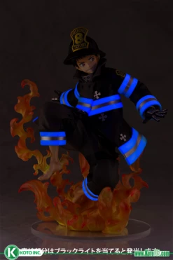FIRE FORCE SHINRA KUSAKABE ARTFX J WITH BONUS PART [2021]