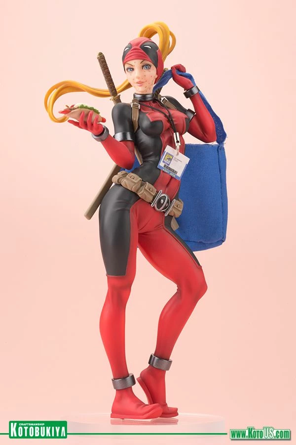SDCC EXCLUSIVE LADY DEADPOOL BISHOUJO - Image 9