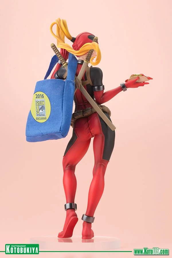 SDCC EXCLUSIVE LADY DEADPOOL BISHOUJO - Image 8