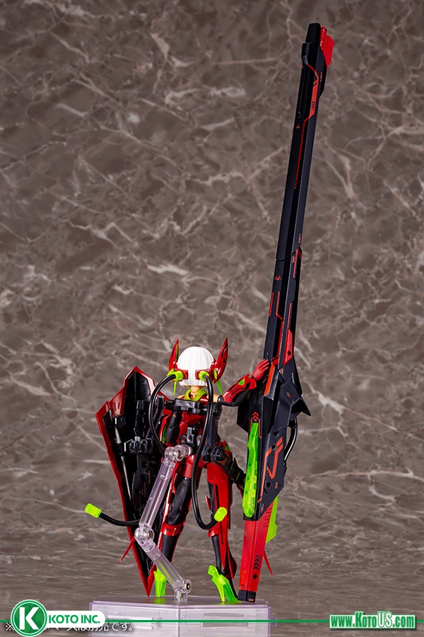 MEGAMI DEVICE BULLET KNIGHTS LAUNCHER HELL BLAZE MODEL KIT - Image 7