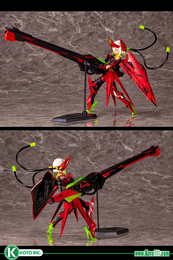 MEGAMI DEVICE BULLET KNIGHTS LAUNCHER HELL BLAZE MODEL KIT - Image 9