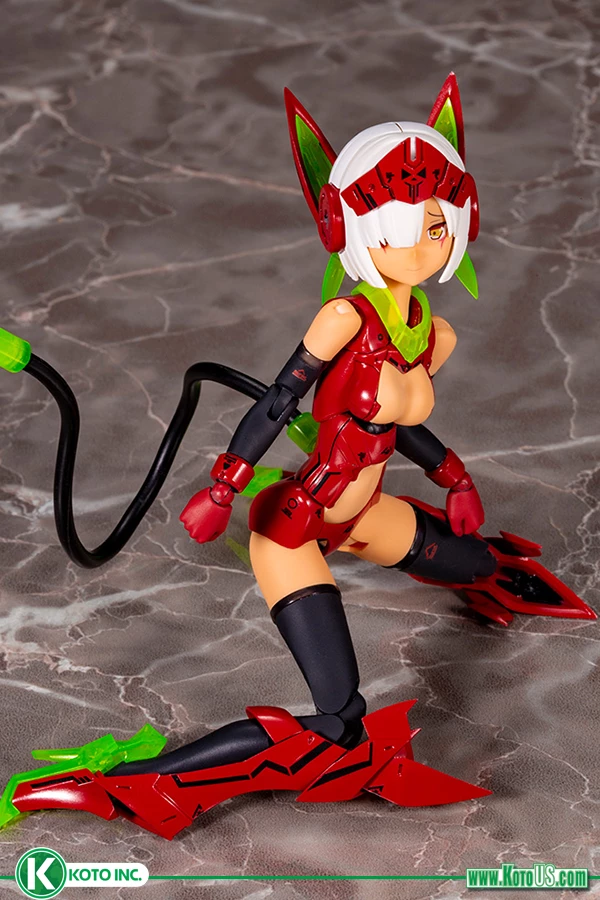 MEGAMI DEVICE BULLET KNIGHTS LAUNCHER HELL BLAZE MODEL KIT - Image 8