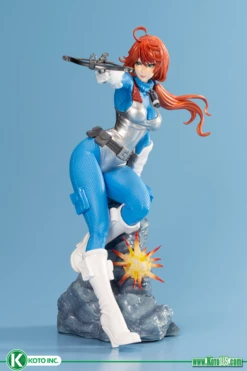 G.I. JOE SCARLETT SKY BLUE COLOR BISHOUJO