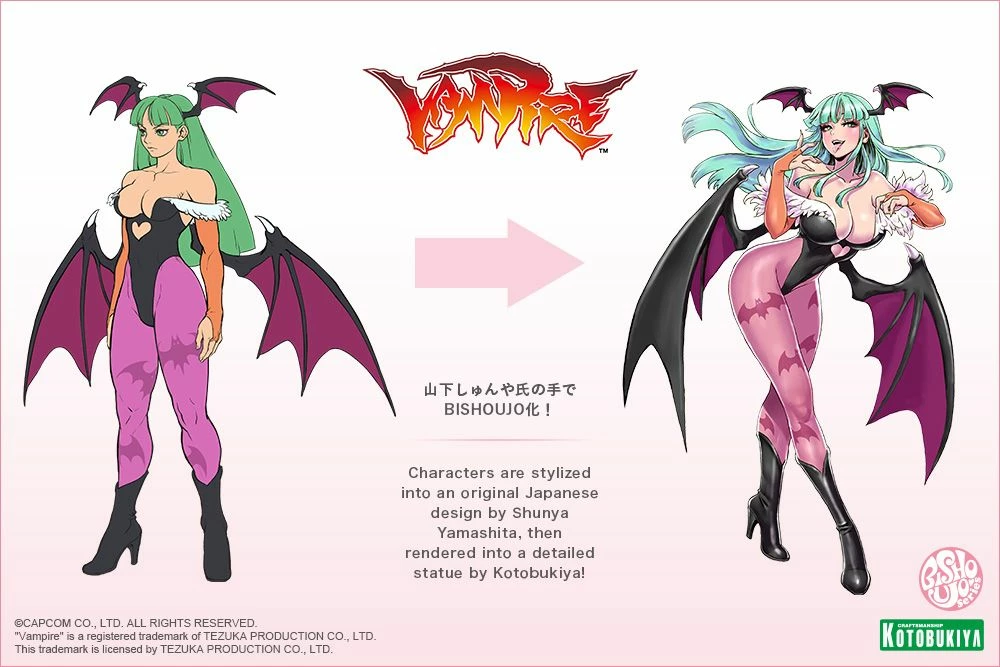 DARKSTALKERS MORRIGAN BISHOUJO STATUE - Image 16