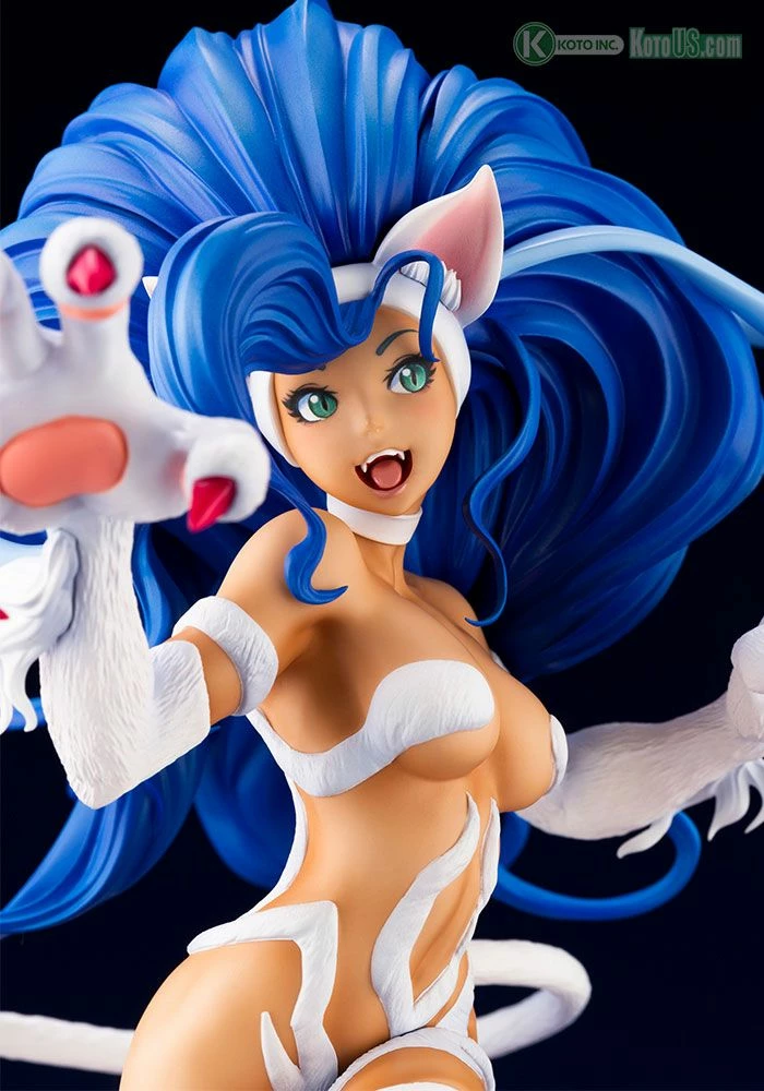 DARKSTALKERS FELICIA BISHOUJO STATUE - Image 7