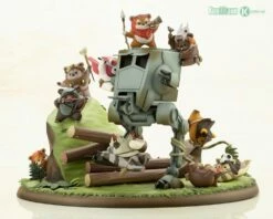 STAR WARS RETURN OF THE JEDI ARTFX ARTIST SERIES BATTLE OF ENDOR THE LITTLE REBELS