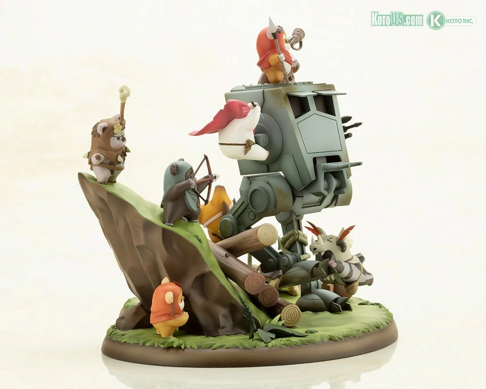 STAR WARS RETURN OF THE JEDI ARTFX ARTIST SERIES BATTLE OF ENDOR THE LITTLE REBELS - Image 13