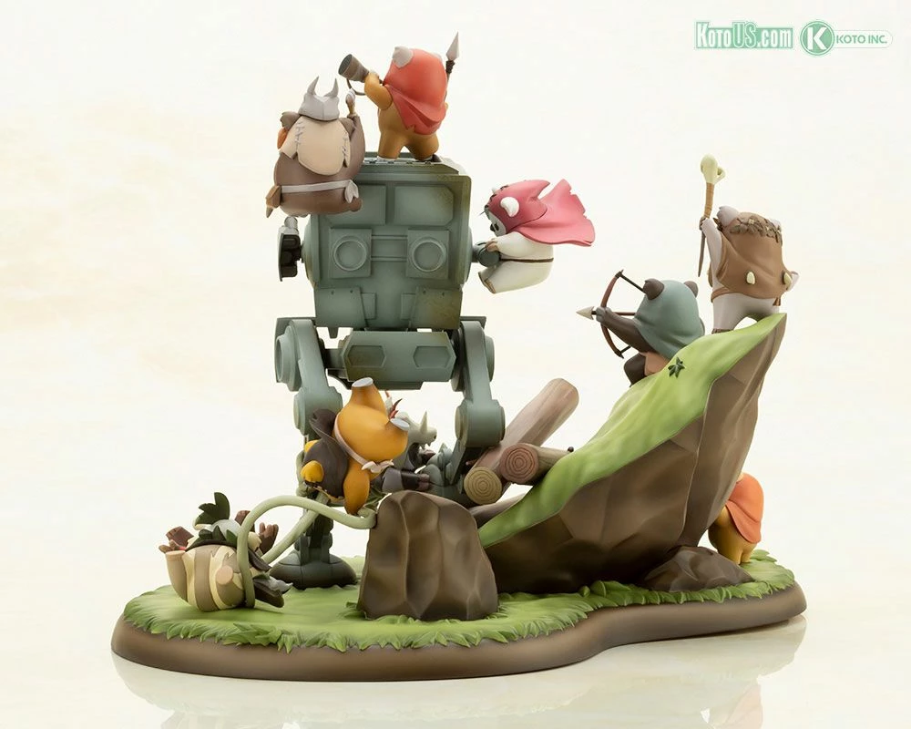 STAR WARS RETURN OF THE JEDI ARTFX ARTIST SERIES BATTLE OF ENDOR THE LITTLE REBELS - Image 7