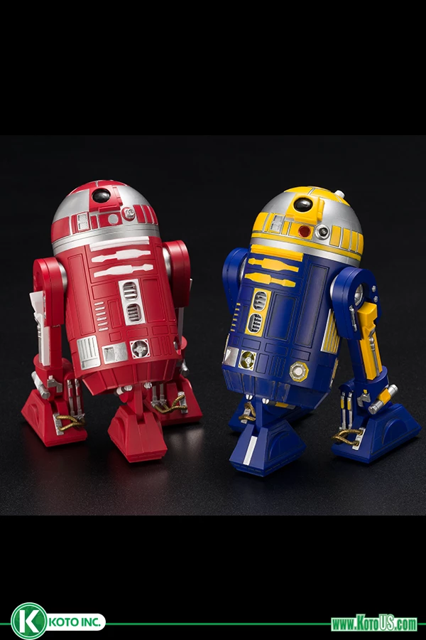 STAR WARS CELEBRATION 2019 - R2-R9 & R2-B1 TWO PACK ARTFX+