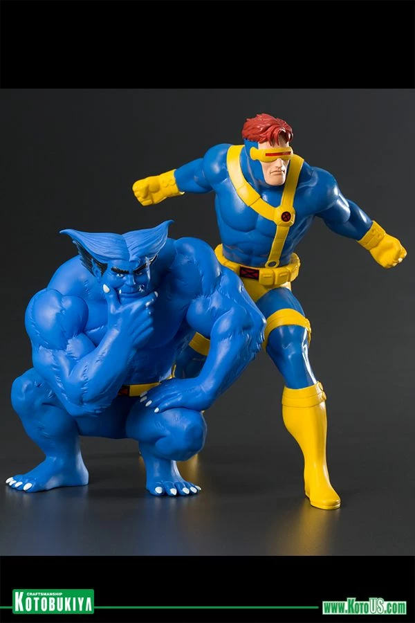 MARVEL UNIVERSE X-MEN '92 CYCLOPS & BEAST TWO PACK ARTFX+